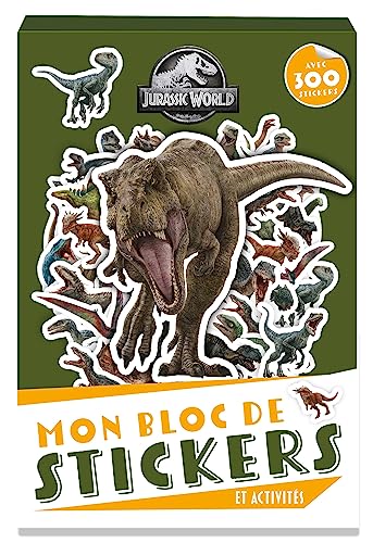 Jurassic World - Mon bloc de stickers et activités: Avec 450 stickers von HACHETTE JEUN.