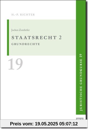 Juristische Grundkurse: Zenthöfer, J: Staatsrecht 2: BD 19