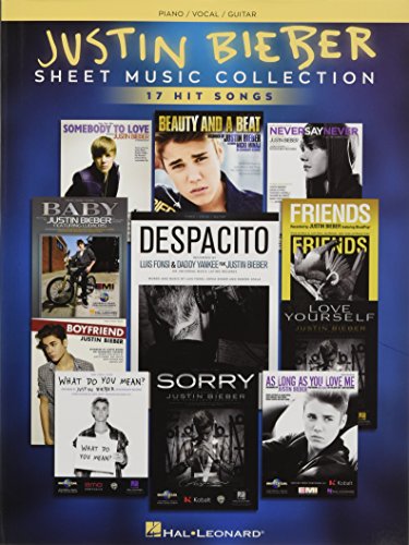 Justin Biebier: Sheet Music Collection -For Piano, Voice & Guitar- (Book): Songbook für Klavier, Gesang, Gitarre