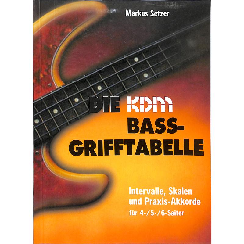 KDM Bass Grifftabelle KDM Bass Grifftabelle