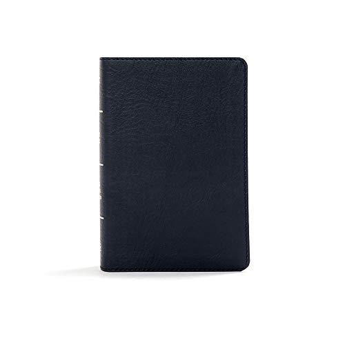 KJV Large Print Compact Reference Bible, Black Leathertouch: King James Version, Black Leathertouch, Reference Bible
