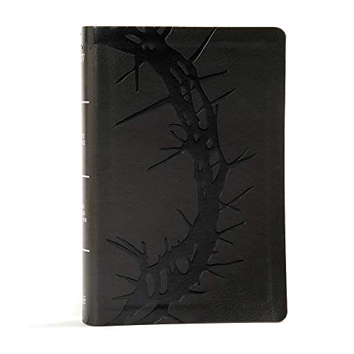 Holy Bible: King James Version, Charcoal Leathertouch, Personal Size Reference
