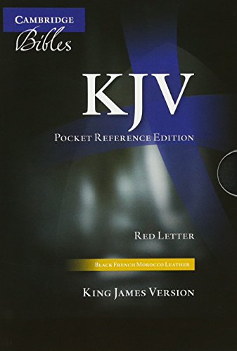KJV Pocket Reference Edition KJ243:XRZ Black French Morocco Leather, with Zip Fastener KJV Pocket Reference Edition KJ243:XRZ Black French Morocco Leather, with Zip Fastener