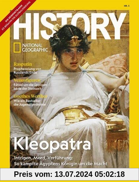 KLEOPATRA, NatGeo History 5/22: Kleopatra - Intrigen, Mord, Verführung: So kämpfte Ägyptens Königin um die Macht