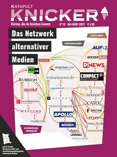 KNICKER Ausgabe 18: Das Netzwerk alternativer Medien von KATAPULT Verlag