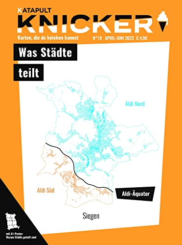 KNICKER Ausgabe 19: Was Städte teilt von KATAPULT Verlag