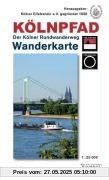 KÖLNPFAD. Wanderkarte: Der Kölner Rundwanderweg