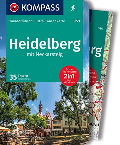 KOMPASS Wanderführer Heidelberg mit Neckarsteig, 35 Touren mit Extra-Tourenkarte: GPS-Daten zum Download KOMPASS Wanderführer Heidelberg mit Neckarsteig, 35 Touren mit Extra-Tourenkarte: GPS-Daten zum Download von Kompass