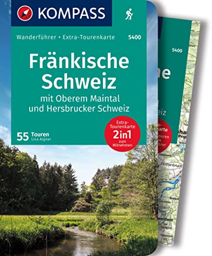 KOMPASS Wanderführer Fränkische Schweiz mit Oberem Maintal und Hersbrucker Schweiz, 55 Touren mit Extra-Tourenkarte: GPS-Daten zum Download KOMPASS Wanderführer Fränkische Schweiz mit Oberem Maintal und Hersbrucker Schweiz, 55 Touren mit Extra-Tourenkarte: GPS-Daten zum Download