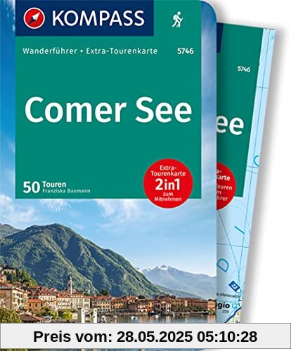 KOMPASS Wanderführer 5746 Comer See: Wanderführer mit Extra-Tourenkarte 1:50.000, 50 Touren, GPX-Daten zum Download. KOMPASS Wanderführer 5746 Comer See: Wanderführer mit Extra-Tourenkarte 1:50.000, 50 Touren, GPX-Daten zum Download.