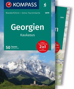 KOMPASS Wanderführer Georgien, Kaukasus, 50 Touren mit Extra-Tourenkarte von Kompass-Karten