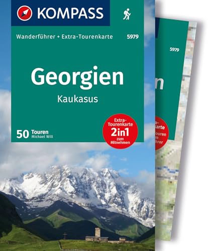 KOMPASS Wanderführer Georgien, Kaukasus, 50 Touren mit Extra-Tourenkarte: GPS-Daten zum Download von Kompass