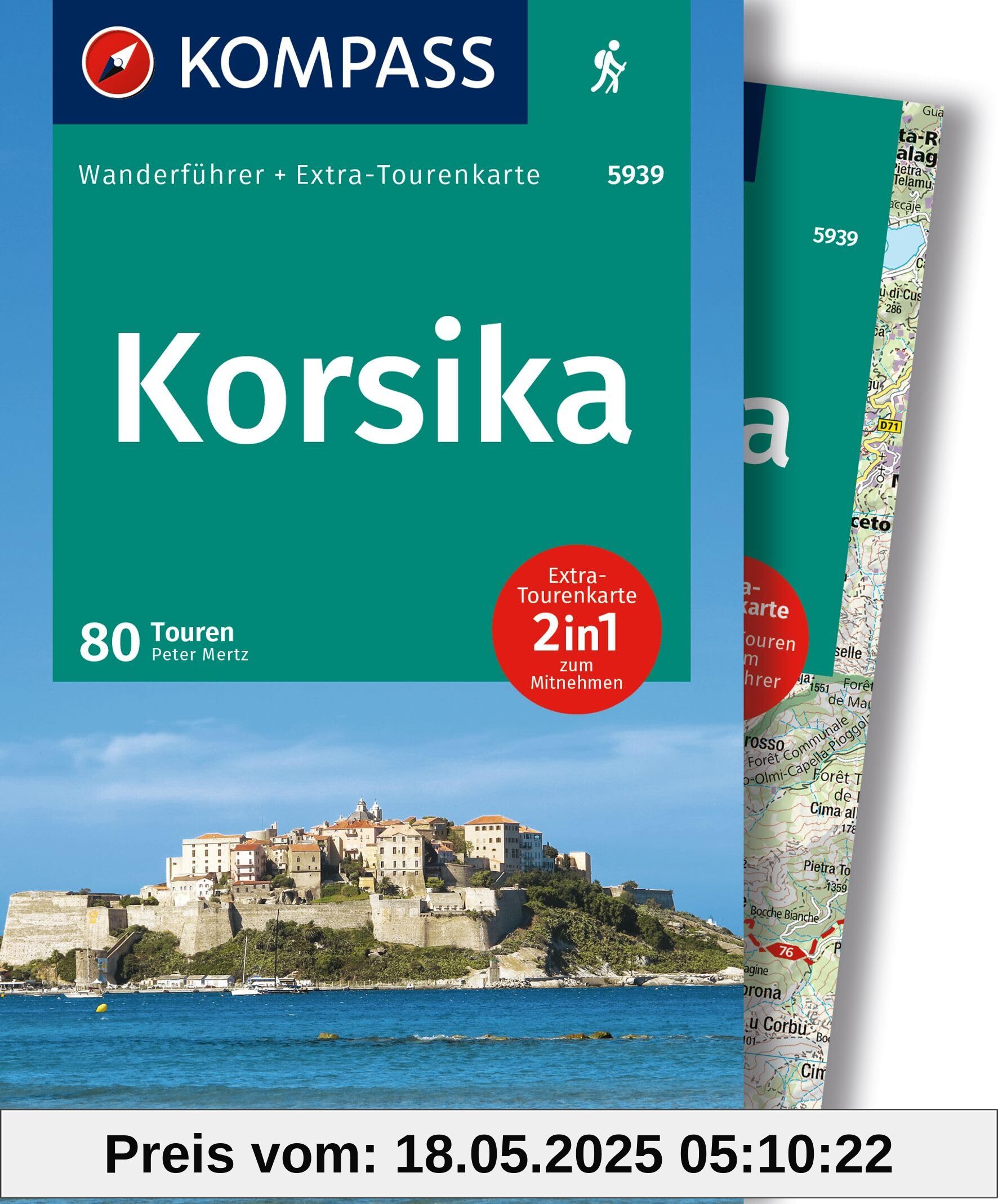 KOMPASS Wanderführer Korsika, 80 Touren mit Extra-Tourenkarte: GPS-Daten zum Download KOMPASS Wanderführer Korsika, 80 Touren mit Extra-Tourenkarte: GPS-Daten zum Download