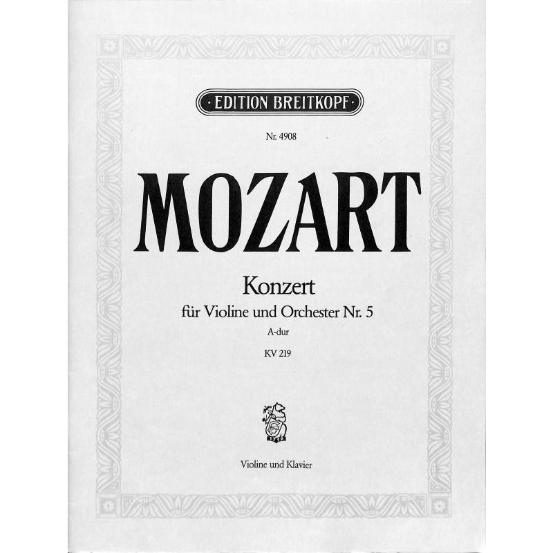 Konzert 4 D-Dur KV 218 Konzert 4 D-Dur KV 218