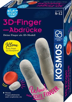 KOSMOS 654221 - Fun Science, 3D-Fingerabdrücke, Experimentierset von Kosmos Spiele