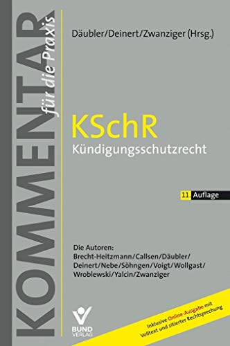 KSchR - Kündigungsschutzrecht (Kommentar für die Praxis)