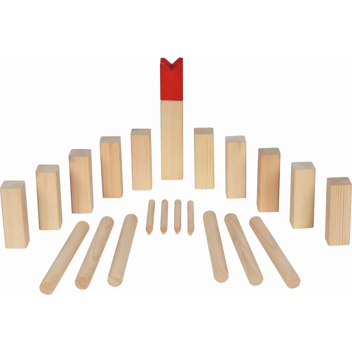 KUBB Spiel inkl. Baumwollbeutel, von Gollnest & Kiesel GmbH &