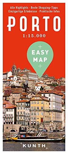 KUNTH EASY MAP Porto 1:15.000 von Kunth GmbH & Co. KG