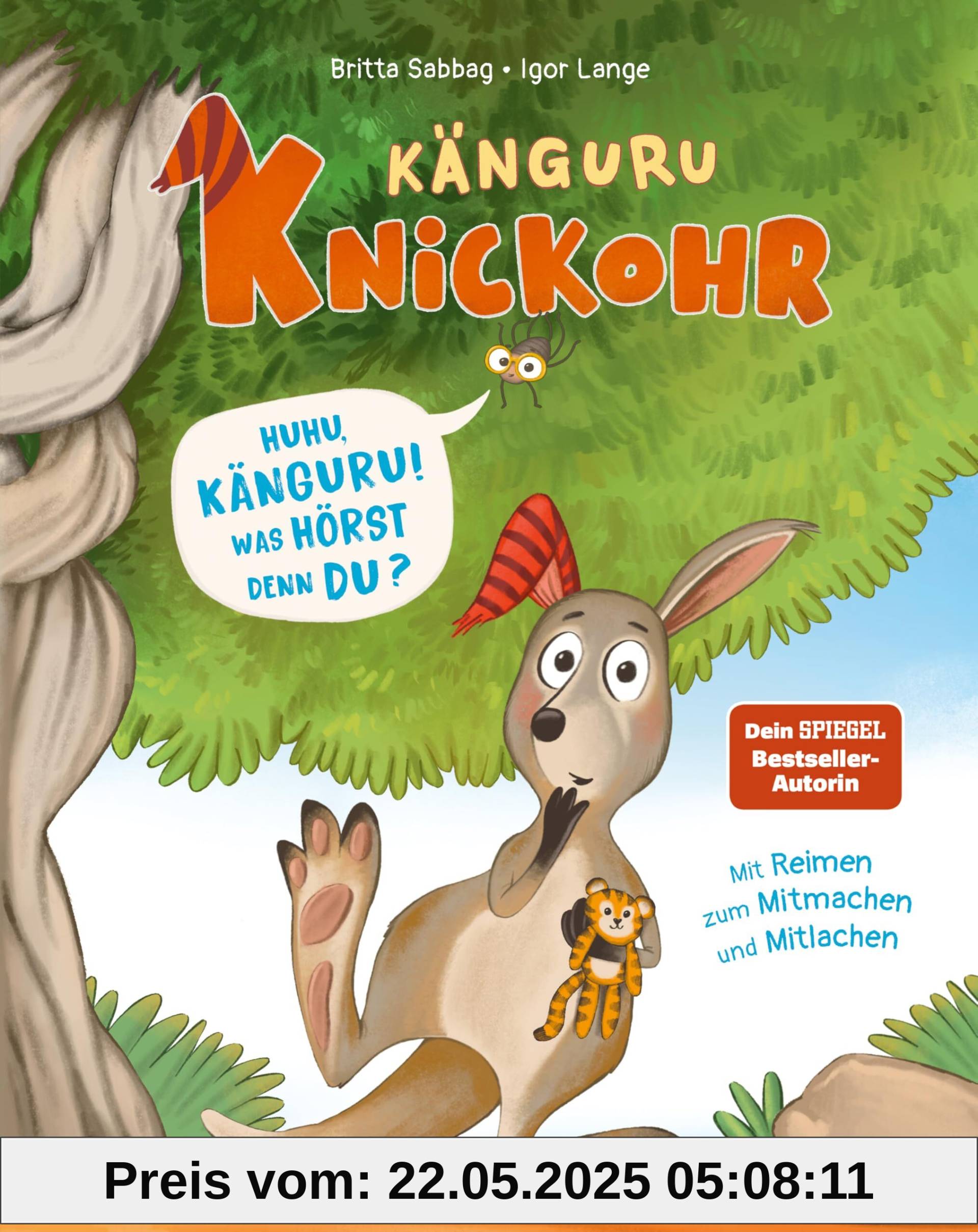 Känguru Knickohr – Huhu, Känguru! Was hörst denn du?: Bilderbuch ab 4 Jahren Känguru Knickohr – Huhu, Känguru! Was hörst denn du?: Bilderbuch ab 4 Jahren