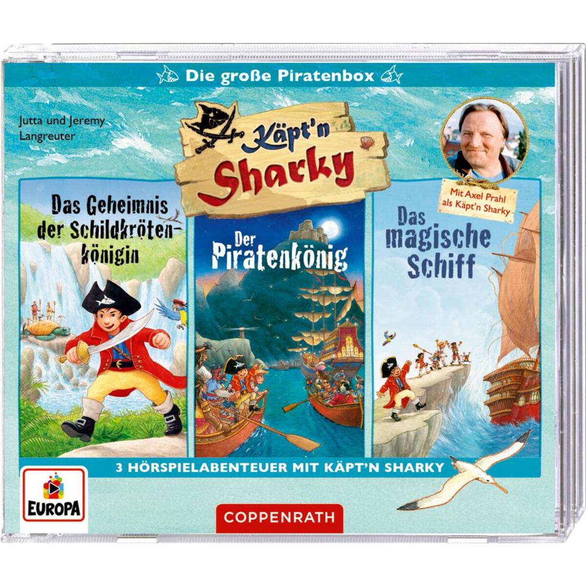Käpt&#039;n Sharky - Die große Piratenbox (3 CDs) von Coppenrath F