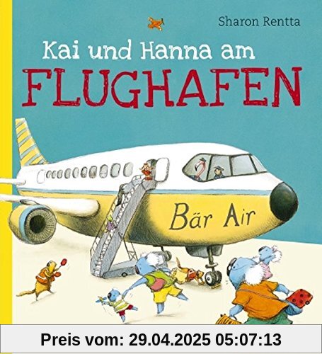 Kai und Hanna am Flughafen