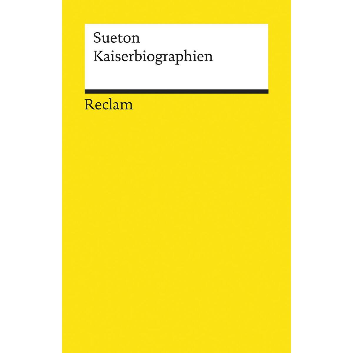 Kaiserbiographien Kaiserbiographien von Reclam Philipp Jun.