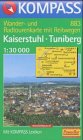 Kaiserstuhl - Tuniberg: Mit Kurzführer und Radwegen. 1:30000 (KOMPASS Wanderkarte)