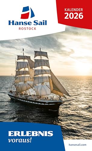Kalender Hanse Sail 2026 von Hinstorff