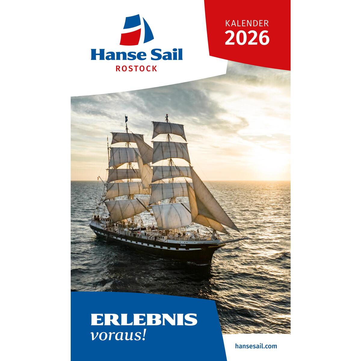 Kalender Hanse Sail 2026 von Hinstorff Verlag GmbH
