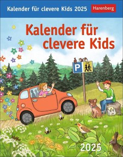 Kalender für clevere Kids Tagesabreißkalender 2025 von Harenberg