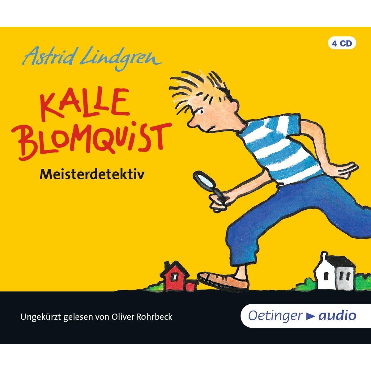 Kalle Blomquist Meisterdetektiv (4 CD) von Oetinger Media GmbH