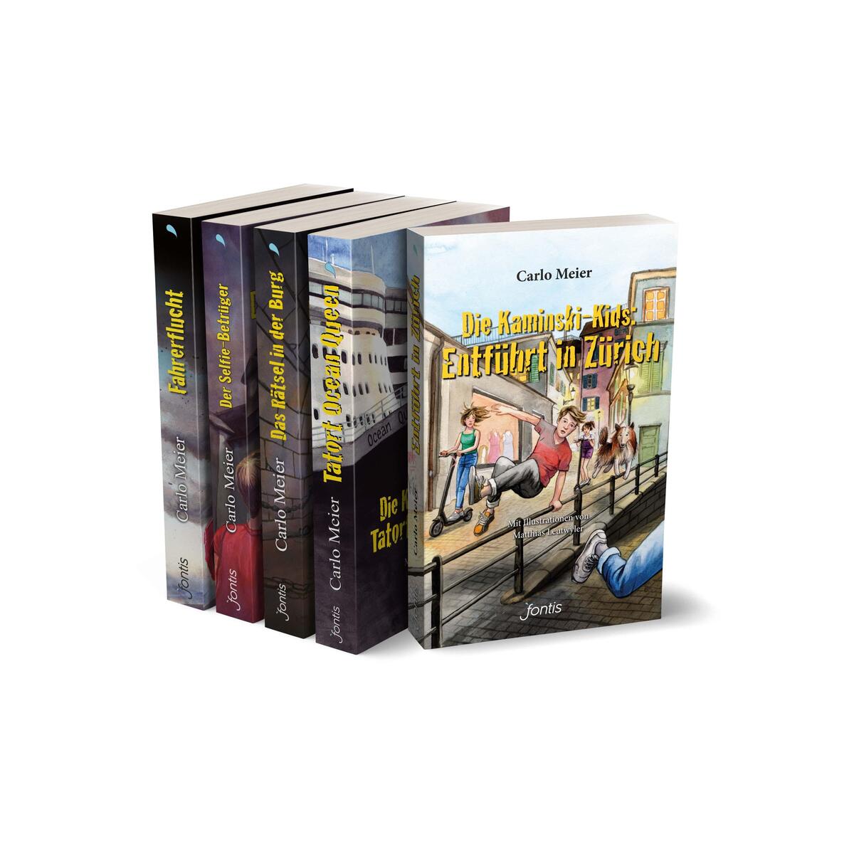 Kaminski-Kids: Die Taschenbücher 16-20 - im 5er-Paket von fontis