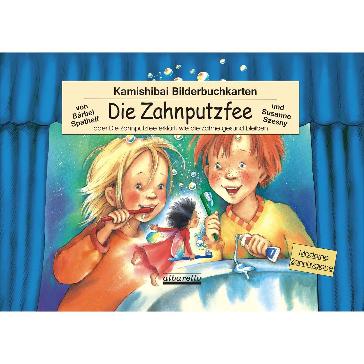 Kamishibai-Bilderbuchkarten 'Die Zahnputzfee' Kamishibai-Bilderbuchkarten 'Die Zahnputzfee' von Albarello Verlag GmbH