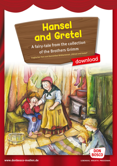 Kamishibai Storytelling: Hansel and Gretel. A fairy-tale from the collection of the Brothers Grimm