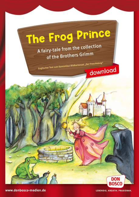 Kamishibai Storytelling: The Frog Prince. A fairy-tale from the collection of the Brothers Grimm