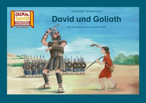 David und Goliath / Kamishibai Bildkarten: 5 Bildkarten für das Erzähltheater