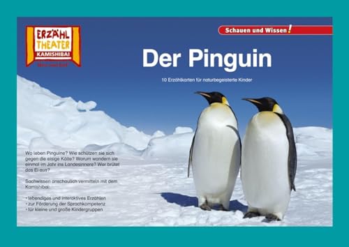 Kamishibai: Der Pinguin: 10 Fotobildkarten für das Erzähltheater