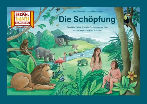Kamishibai: Die Schöpfung: 5 Bildkarten für das Erzähltheater