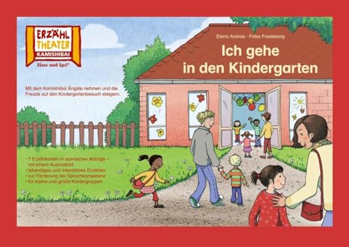 Kamishibai: Ich gehe in den Kindergarten: 7 Bildkarten für das Erzähltheater