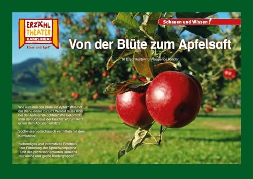 Kamishibai: Von der Blüte zum Apfelsaft: 10 Fotobildkarten für das Erzähltheater von Hase und Igel Verlag GmbH