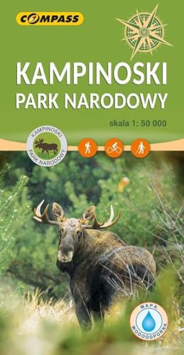 Kampinoski Park Narodowy mapa laminowana von Compass