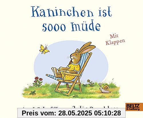 Kaninchen ist sooo müde: Pappbilderbuch mit Klappen