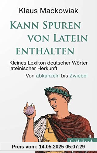 Kann Spuren von Latein enthalten: Kleines Lexikon deutscher Wörter lateinischer Herkunft (Beck Paperback)