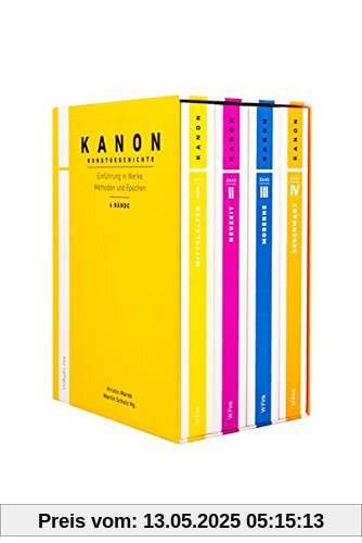 Kanon Kunstgeschichte. Einführung in Werke, Methoden und Epochen. Band 1-4