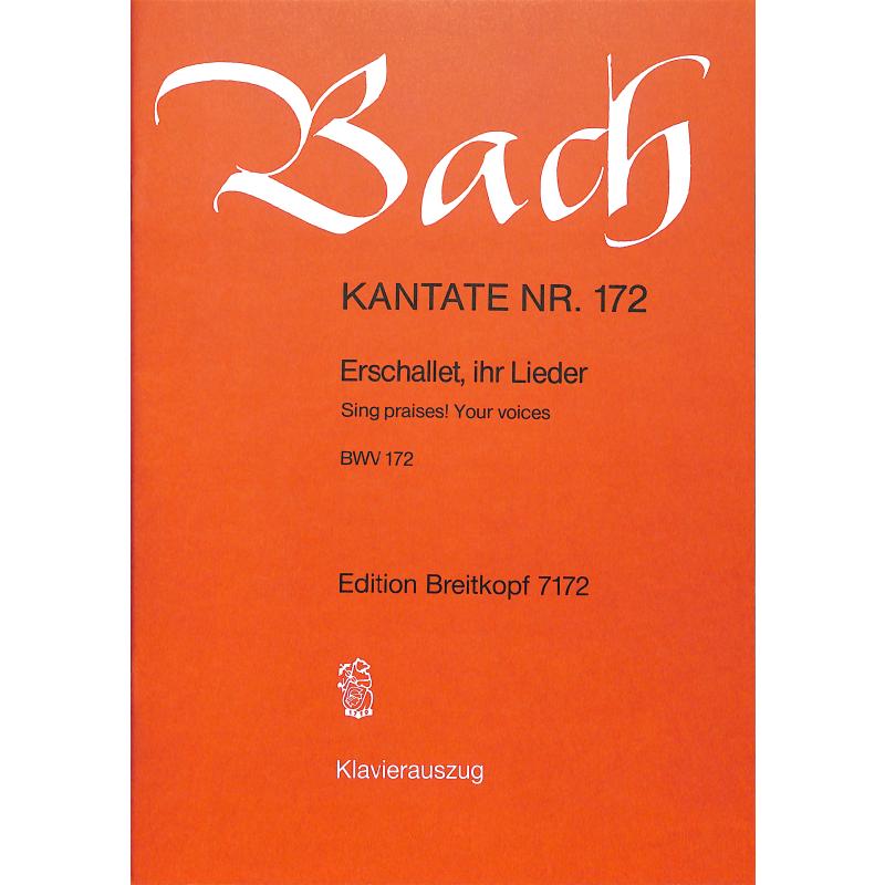 Kantate 172 erschallet ihr Lieder BWV 172