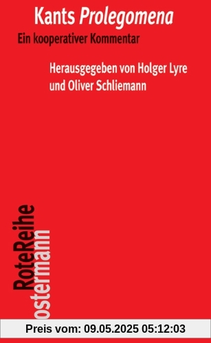 Kants Prolegomena: Ein kooperativer Kommentar (Klostermann RoteReihe)