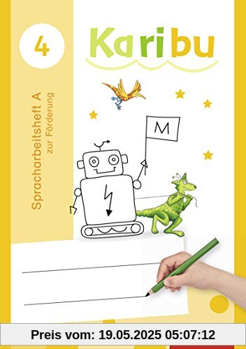 Karibu - Ausgabe 2016: Spracharbeitsheft 4 zur Förderung