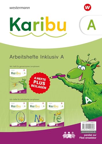 Karibu - Ausgabe 2024: Arbeitshefte Inklusion A 4 Hefte im Paket (Wir-Hefte und Ich-Hefte) plus Beilagen