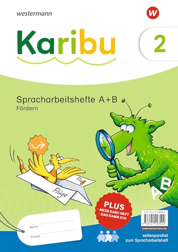 Karibu - Ausgabe 2024: Paket Spracharbeitshefte Fördern 2 (A + B) zielgleich, seitenparallel zum Spracharbeitsheft, auch zum Sprachbuch einsetzbar, mit Diagnoseheft „Das kann ich“ Fördern 2 Karibu - Ausgabe 2024: Paket Spracharbeitshefte Fördern 2 (A + B) zielgleich, seitenparallel zum Spracharbeitsheft, auch zum Sprachbuch einsetzbar, mit Diagnoseheft „Das kann ich“ Fördern 2