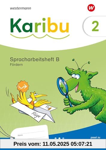 Karibu - Ausgabe 2024: Spracharbeitsheft Fördern 2 B